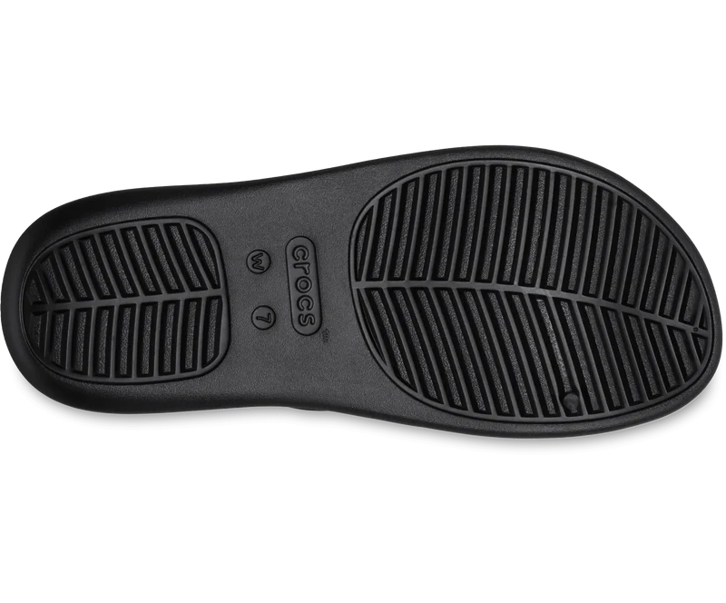 CROCS Getaway Riemchensandale - Schwarz
