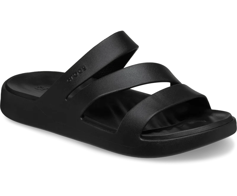 CROCS Getaway Riemchensandale - Schwarz