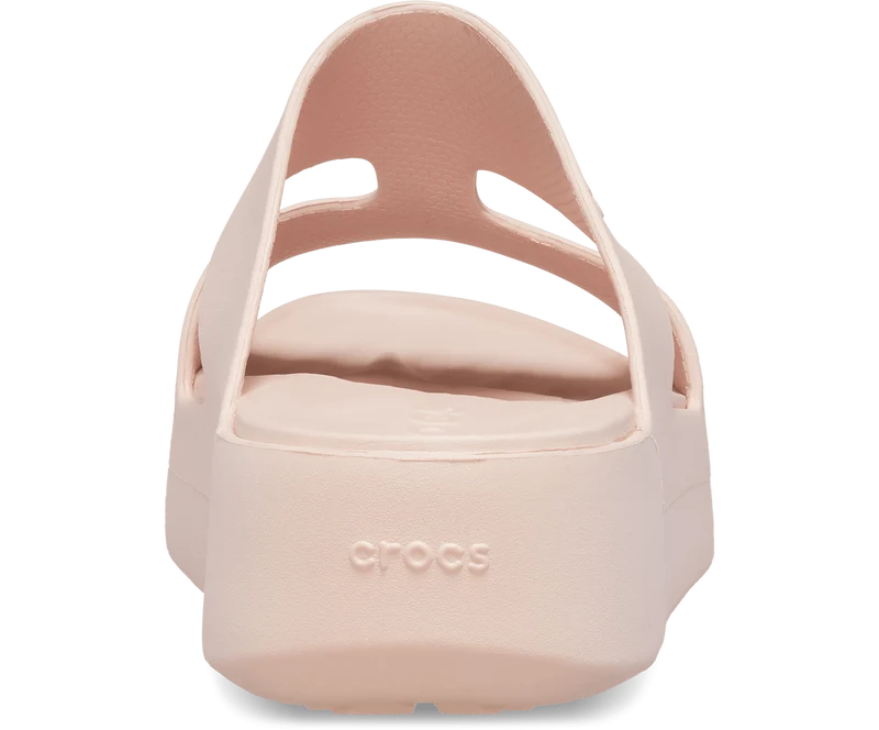 CROCS Getaway Plateau-Sandale mit H-Riemen - Quarz