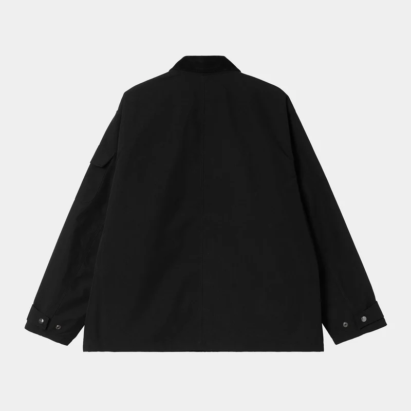 Carhartt WIP Herren Clapton Jacke - Schwarz / Schwarz