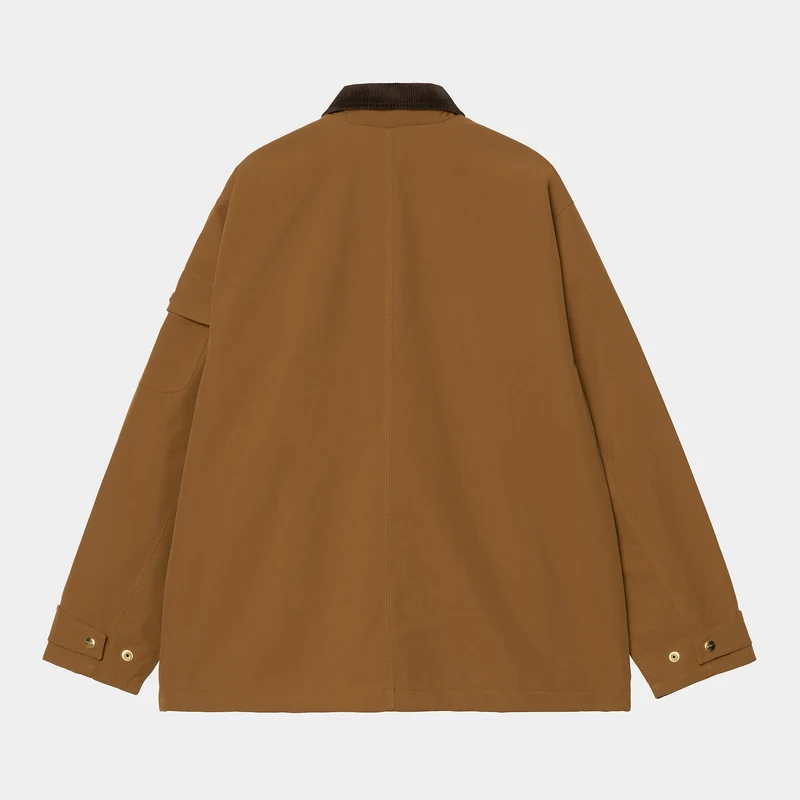 Carhartt WIP Herren Clapton Jacke - Hamilton Braun / Tabak