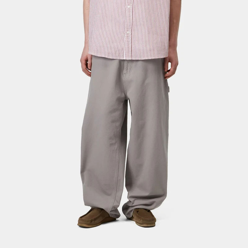 Carhartt WIP Herren OG Single Knee Hubbard Canvas Hose - Yosemite Stone Washed