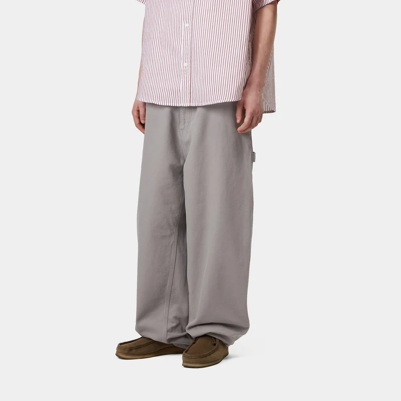 Carhartt WIP Herren OG Single Knee Hubbard Canvas Hose - Yosemite Stone Washed