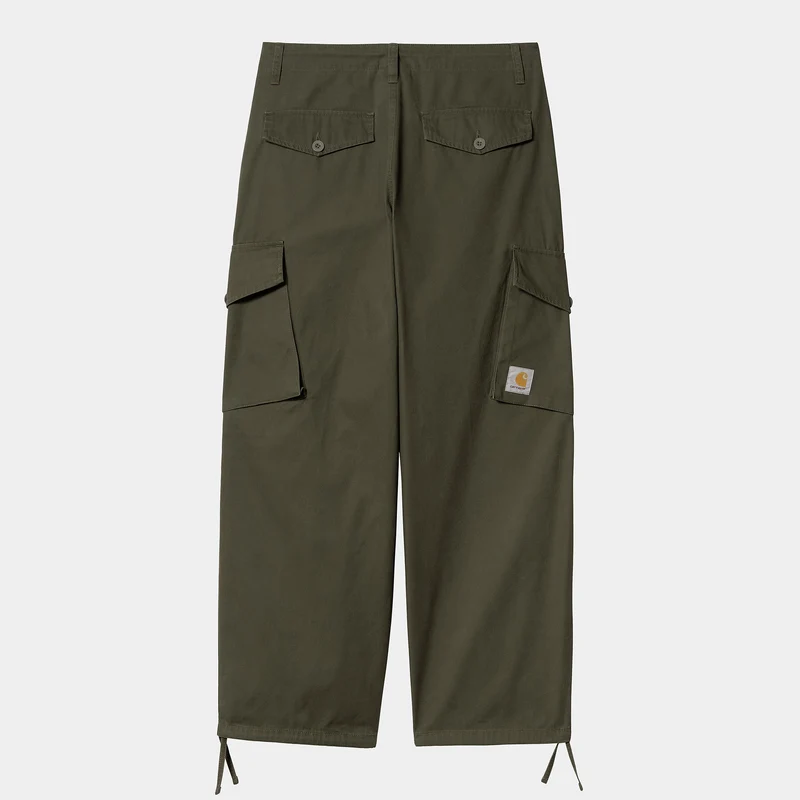 Carhartt WIP Herren Unit Baumwoll-Twill-Hose - Turtle Stone Washed