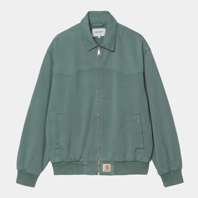 Carhartt WIP Herren OG Santa Fe Jacke – Silver Pine