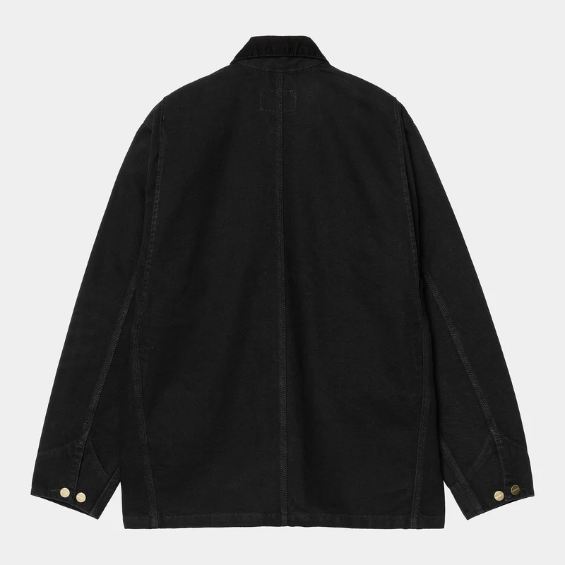 Carhartt WIP Herren OG Chore Aged Canvas Jacke – Schwarz