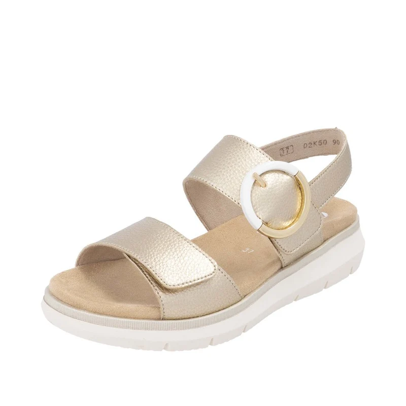 Remonte Modische Sandale für Damen - Gold