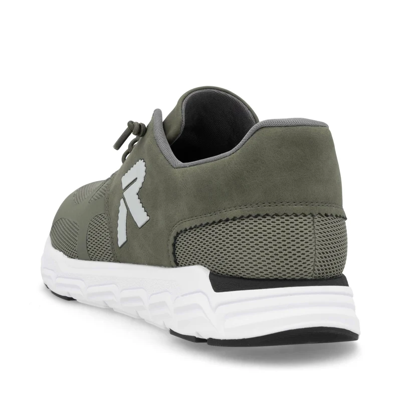 Rieker Herren-Sneaker zum Hineinschlüpfen, extra weit - Grün