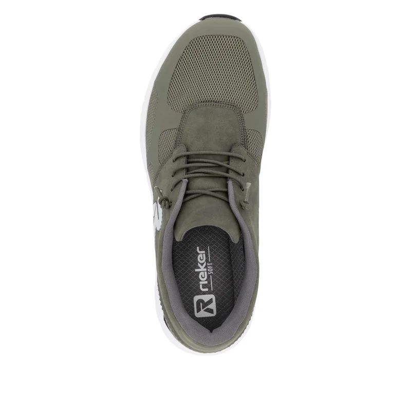 Rieker Herren-Sneaker zum Hineinschlüpfen, extra weit - Grün