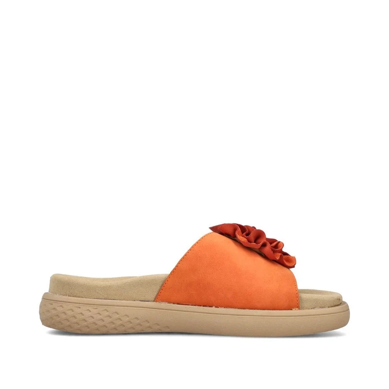 Rieker Damen Fashion Slide - Orange