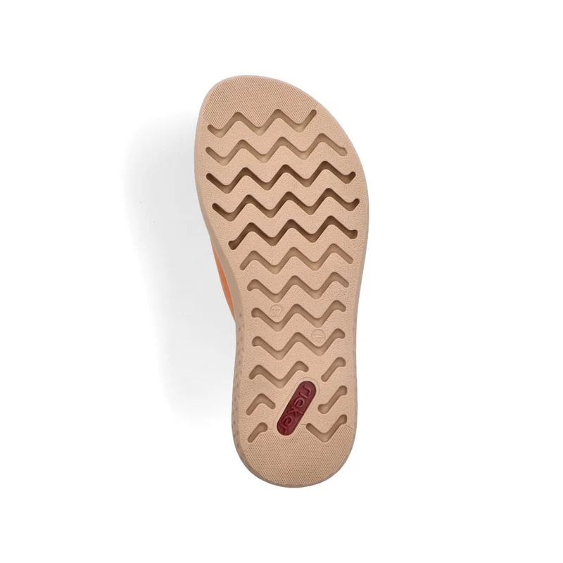 Rieker Damen Fashion Slide - Orange