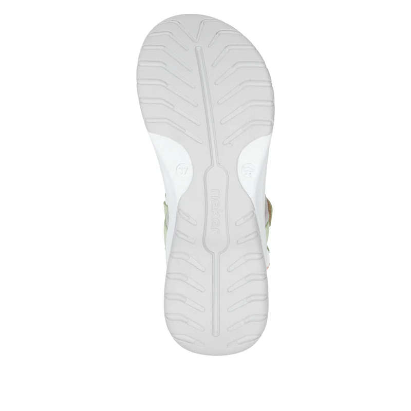 Rieker Damen Fashion Wedge Sportsandalen - Mehrfarbig