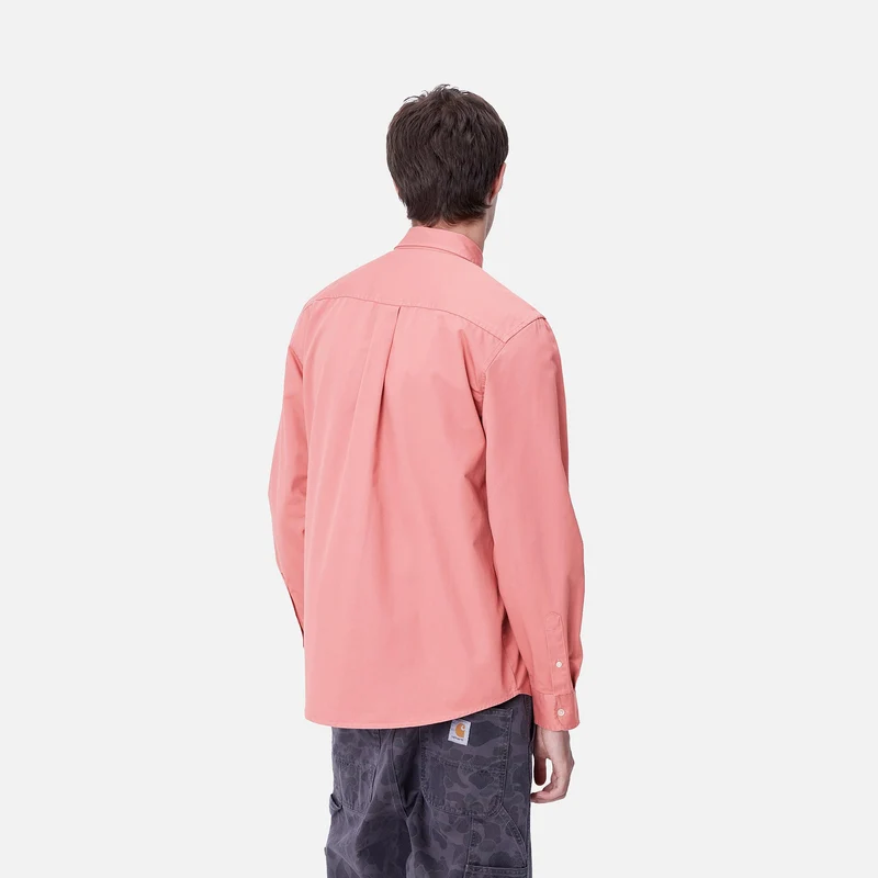 Carhartt WIP Herren Madison Hemd - Dusty Rose