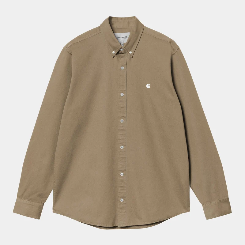 Carhartt WIP Herren Madison Hemd - Leder