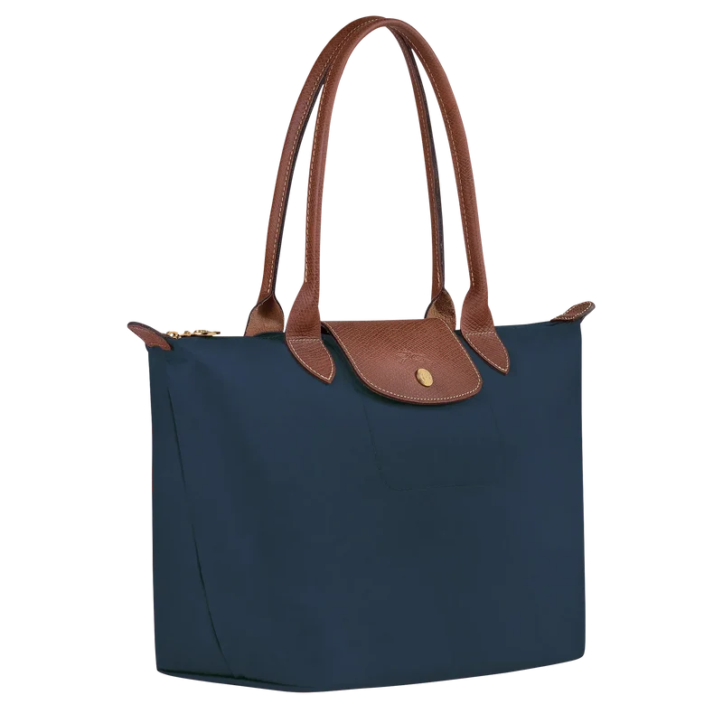 Damen Marineblaue Mittlere Nylon Tote Bag