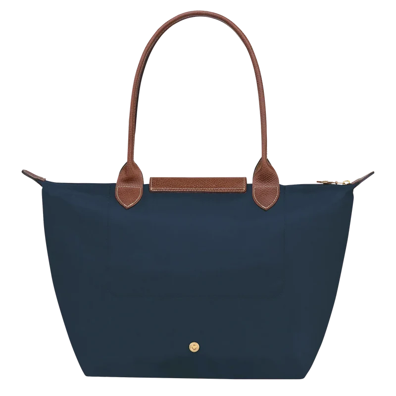 Damen Marineblaue Mittlere Nylon Tote Bag