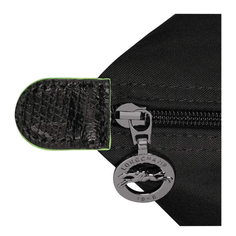 Damen Schwarze Mittlere Nylon Tote Bag