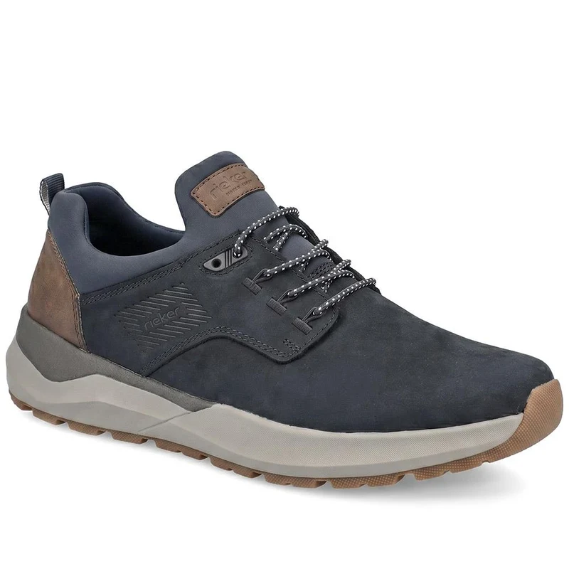Rieker Bungee Lace Shoes With Rugged Sole - RKR43050 / 330 231