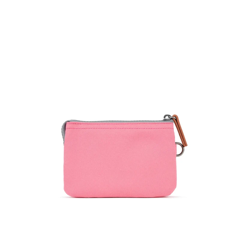 ROKA Carnaby Kleine Handtasche aus recyceltem Canvas mit Tulpenmotiv