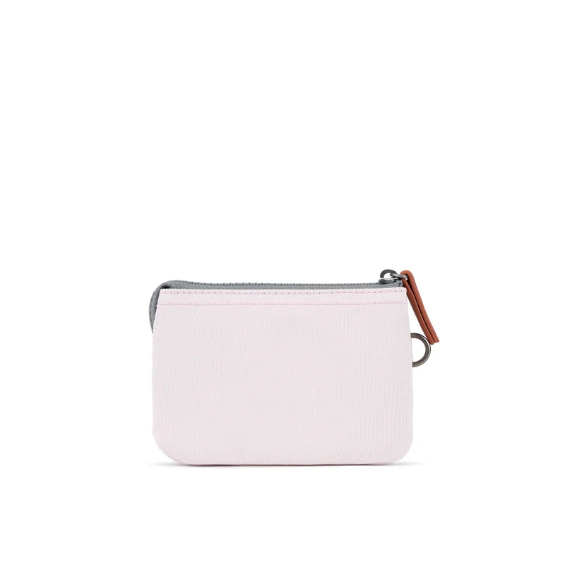 ROKA Carnaby Transzendente rosa kleine Handtasche aus recyceltem Canvas