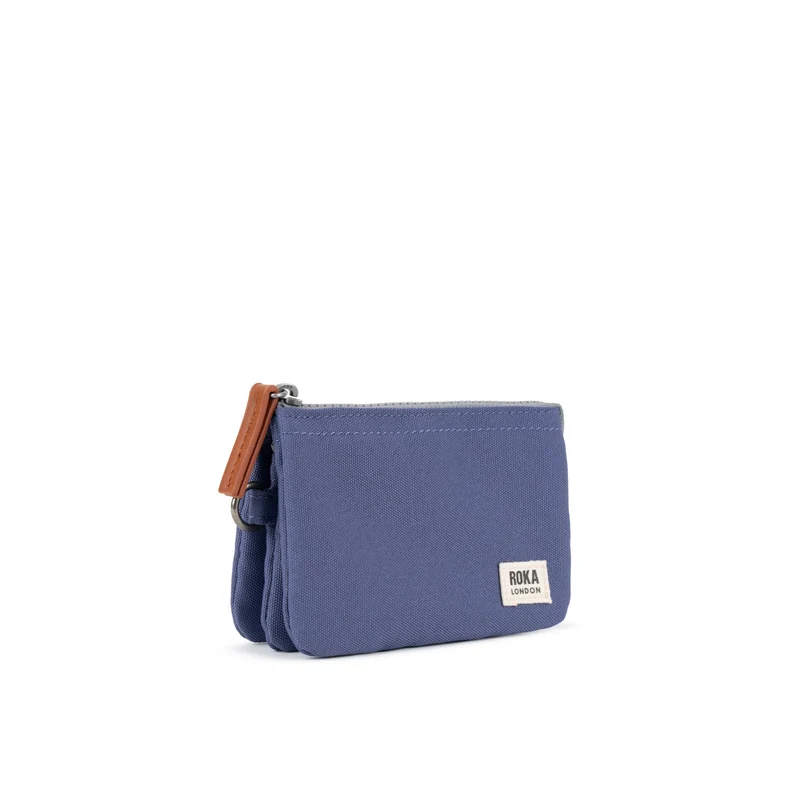 ROKA Carnaby Future Dusk Kleine Handtasche aus recyceltem Canvas