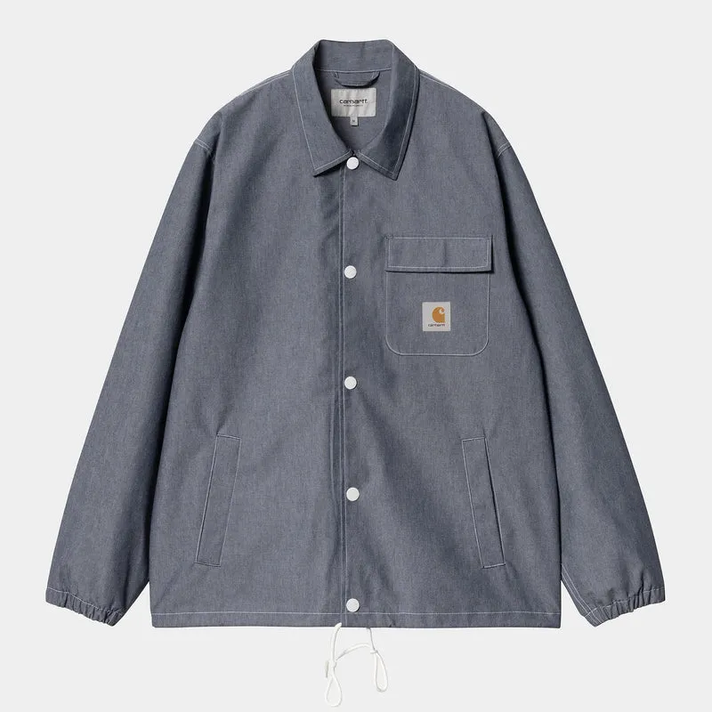 Carhartt WIP Blake Coach Jacke für Herren - Blau gespült