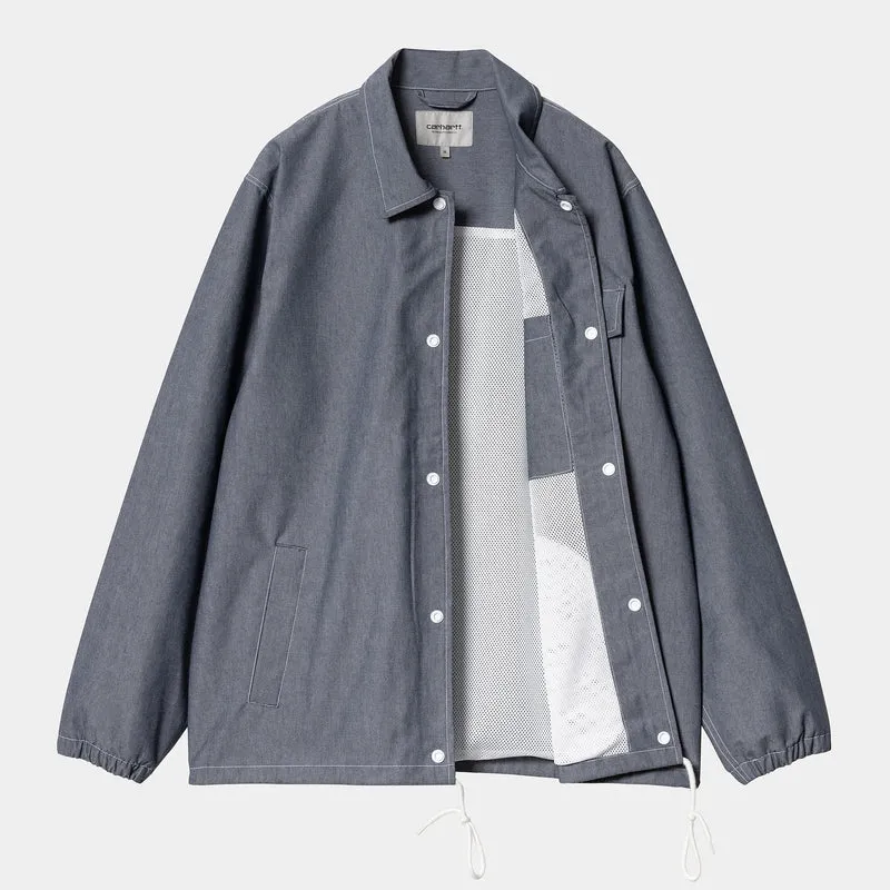 Carhartt WIP Blake Coach Jacke für Herren - Blau gespült