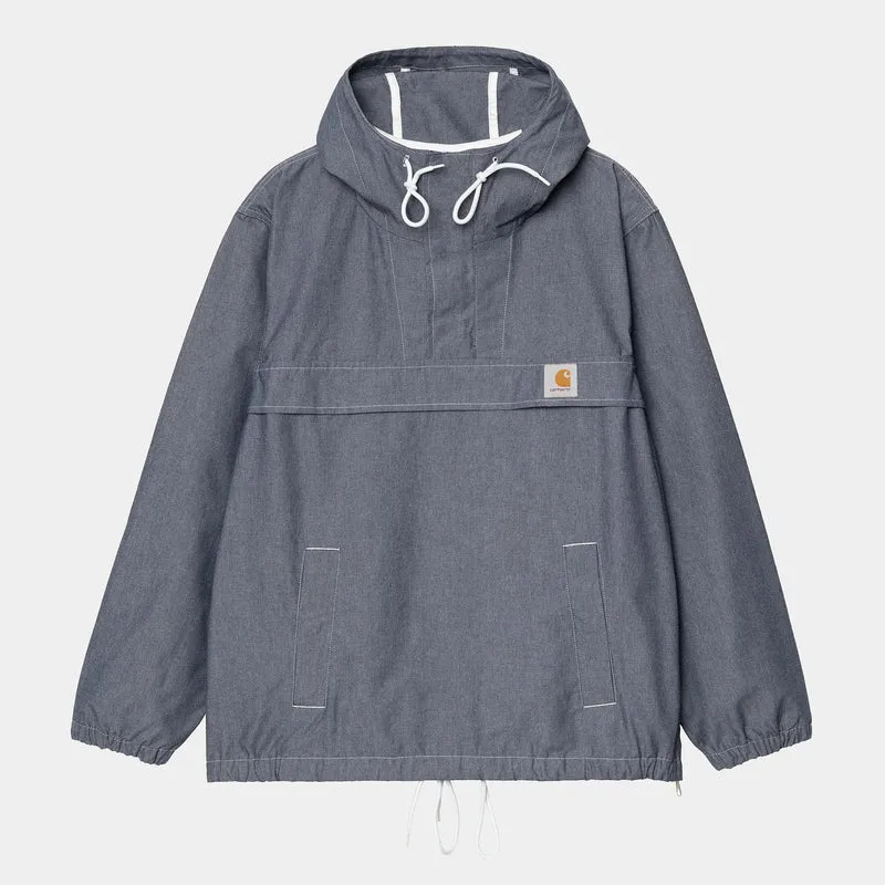 Carhartt WIP Herren Blake Pullover Jacke - Blau gespült