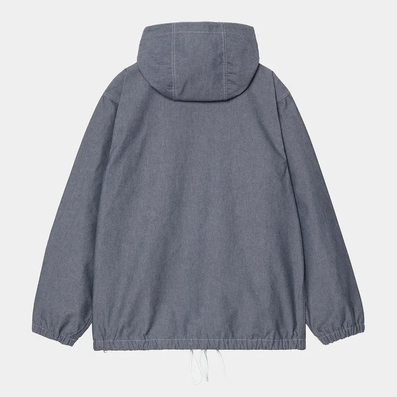 Carhartt WIP Herren Blake Pullover Jacke - Blau gespült