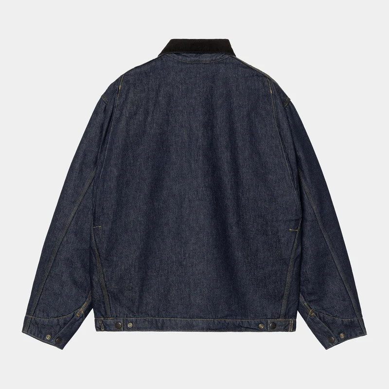 Carhartt WIP Herren OG Detroit Jacke - Blau / Schwarz gewaschen