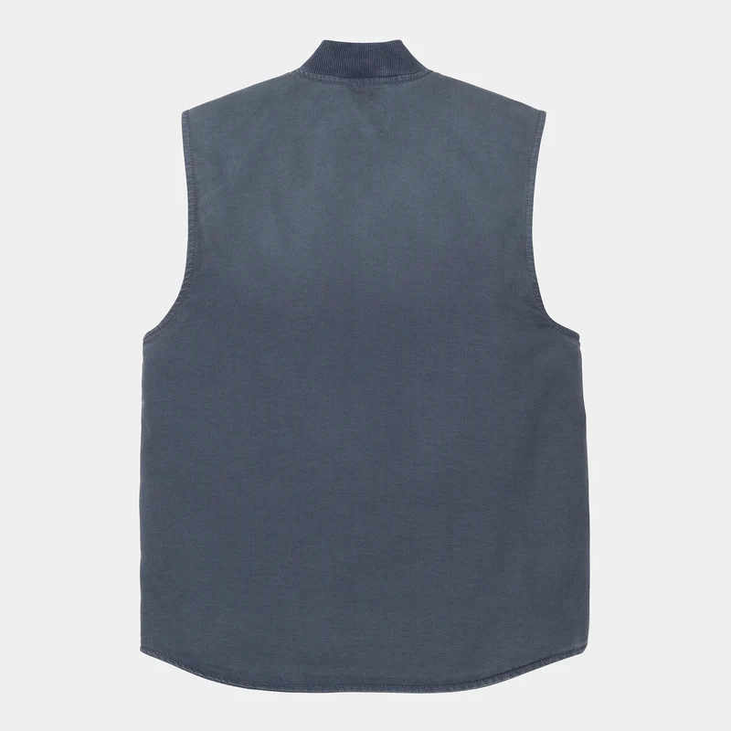 Carhartt WIP Klassische Weste für Herren - Dunkelblauer Stone Canvas