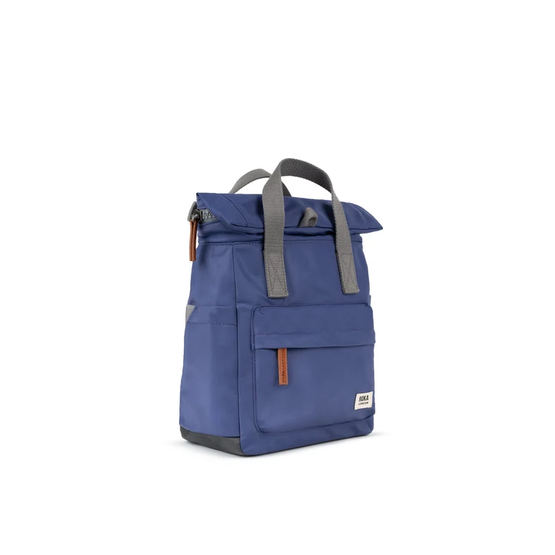 ROKA Canfield B Indigo Kleine Tasche aus recyceltem Nylon