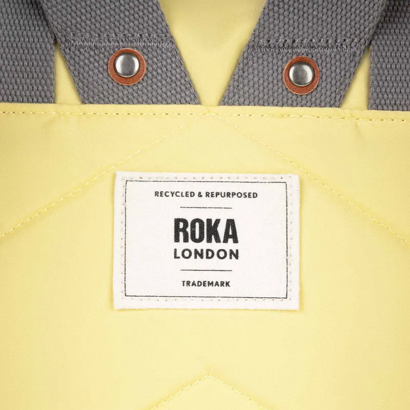 ROKA Canfield B Citron Kleine Tasche aus recyceltem Nylon