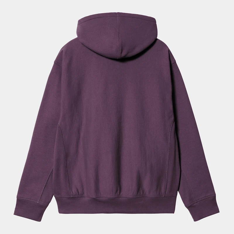 Carhartt WIP Herren American Script Hoodie - Huckleberry