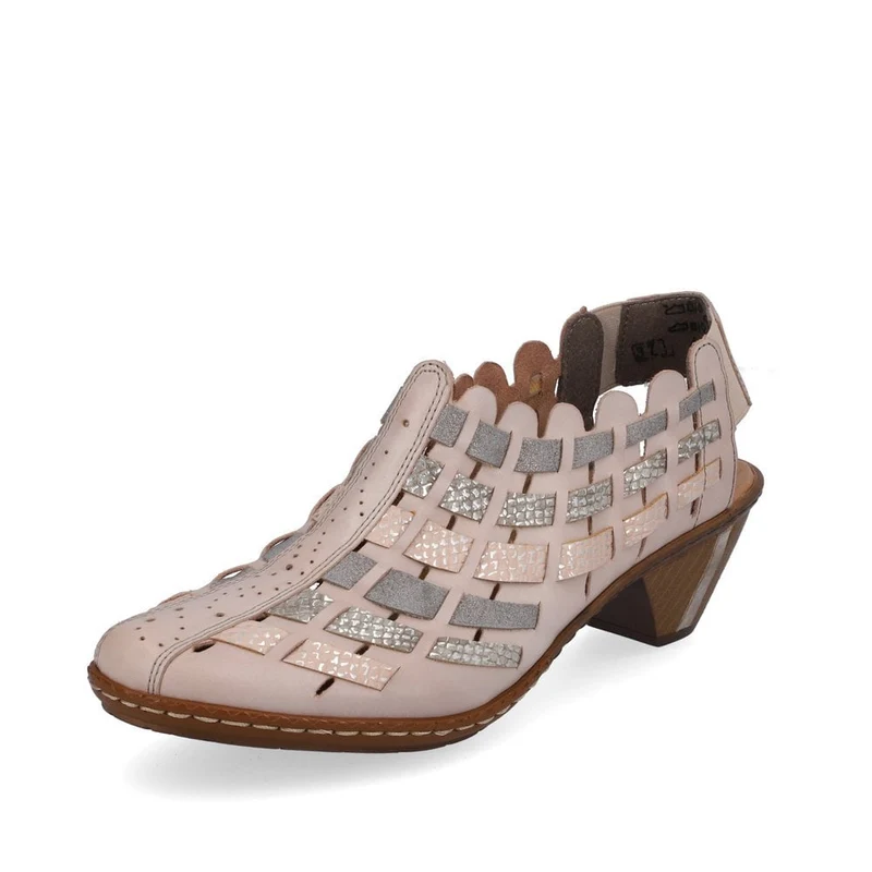 Rieker Damenmode-Sandale – Beige