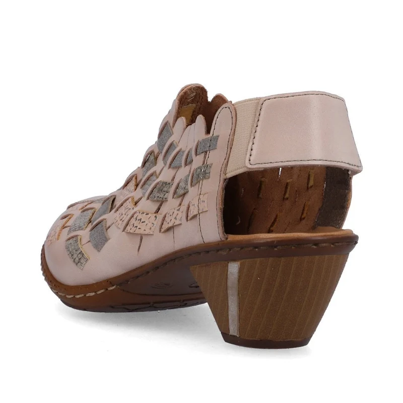 Rieker Damenmode-Sandale – Beige