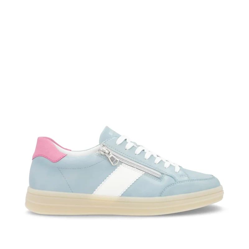 Remonte Damen-Ledersneaker – Blau