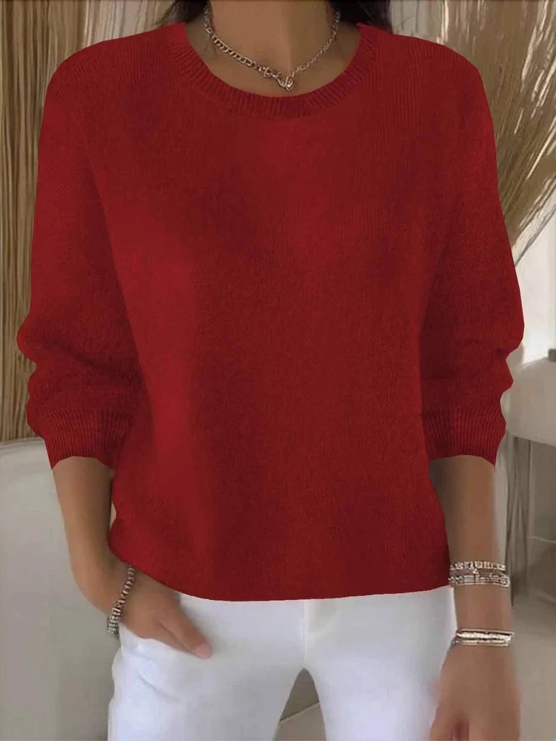 Laura | Gemütlicher Winter-Strickpullover für Damen
