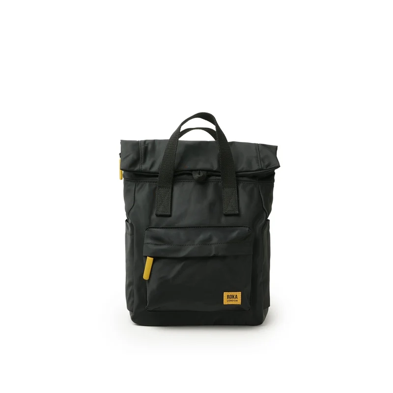 ROKA All Black Canfield B Corn Kleiner Beutel aus recyceltem Nylon