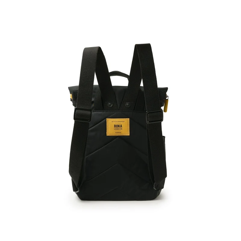 ROKA All Black Canfield B Corn Kleiner Beutel aus recyceltem Nylon