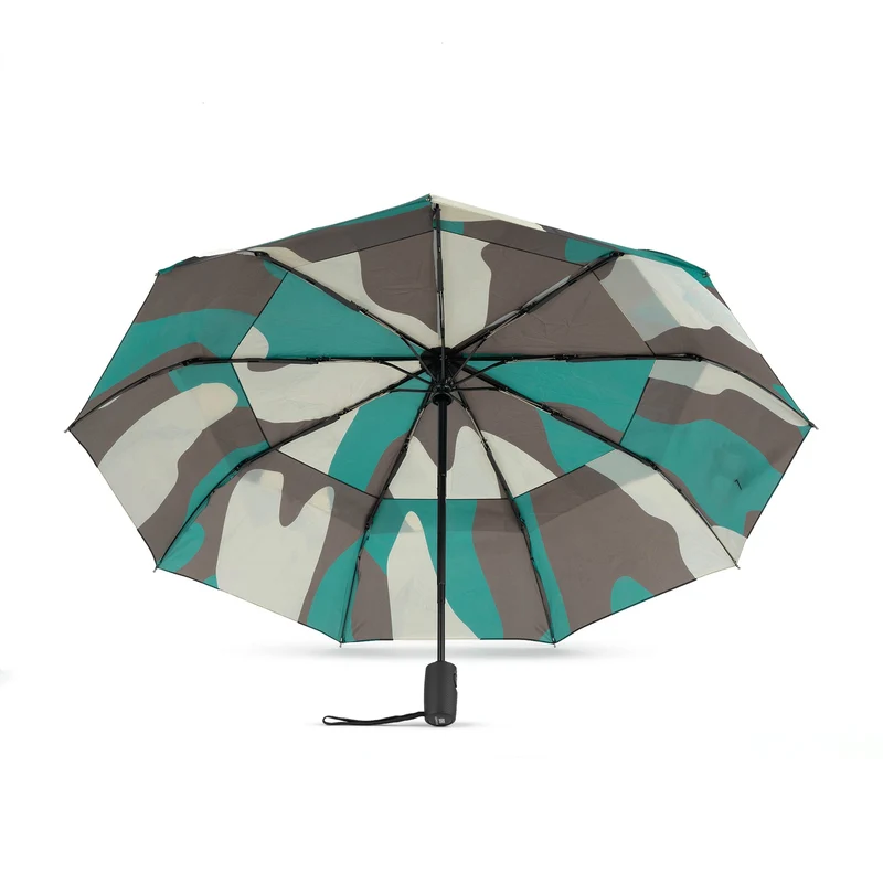 ROKA Waterloo Urban Rose Camo Ultraleichter Regenschirm aus recyceltem Nylon