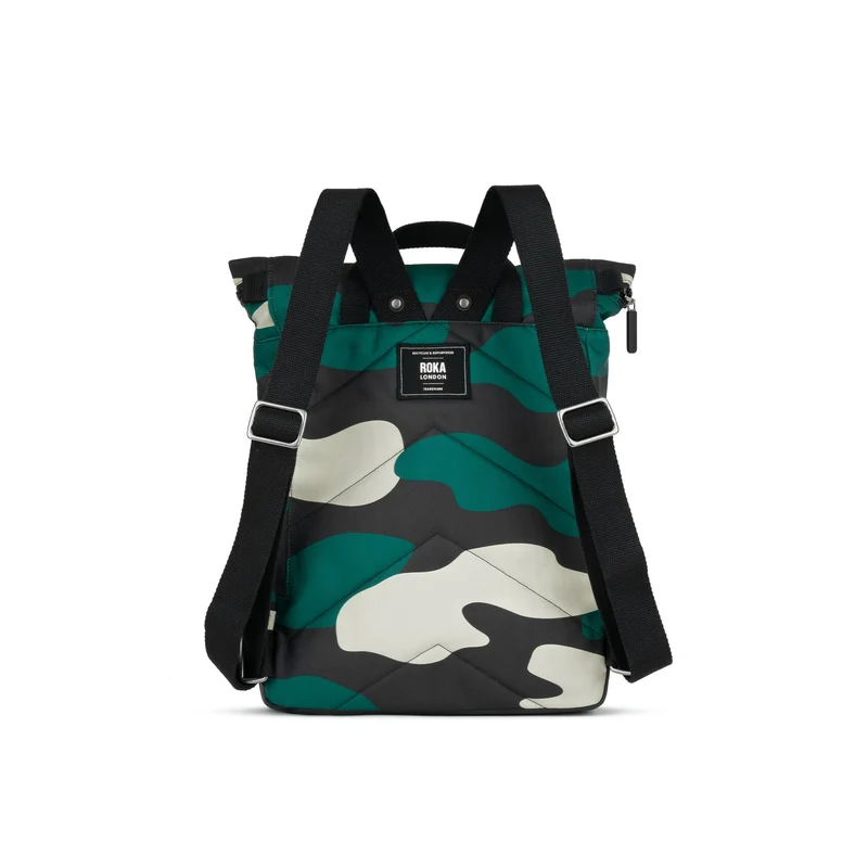 ROKA Canfield B Urban Rose Camo Medium Tasche aus recyceltem Canvas