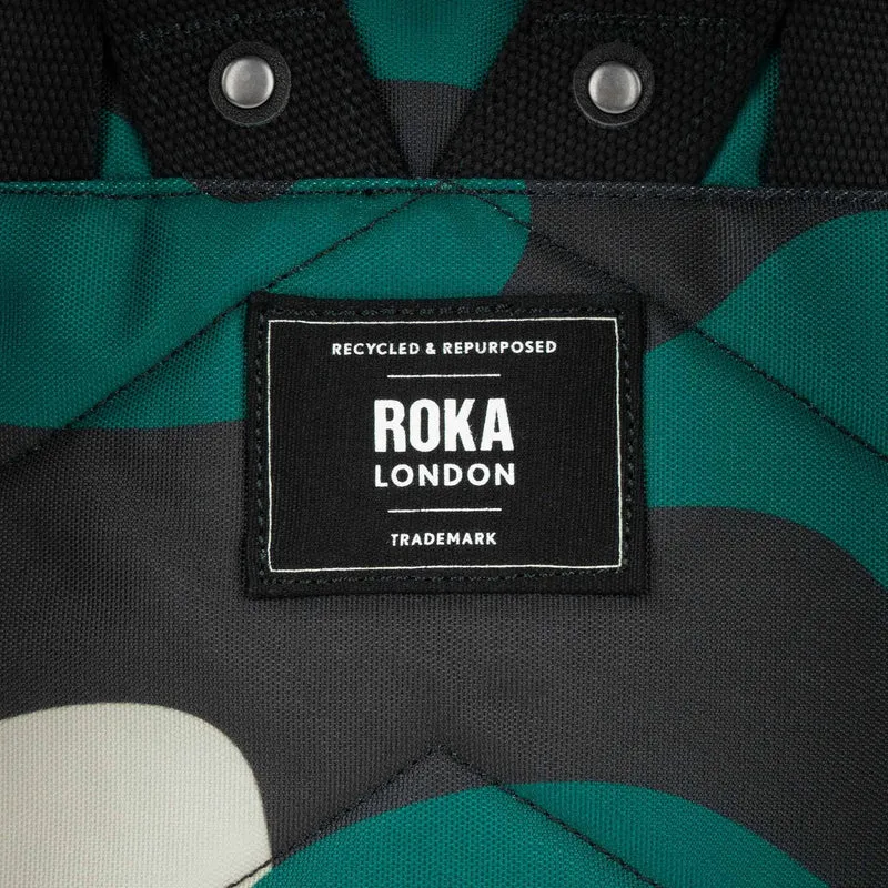 ROKA Canfield B Urban Rose Camo Medium Tasche aus recyceltem Canvas