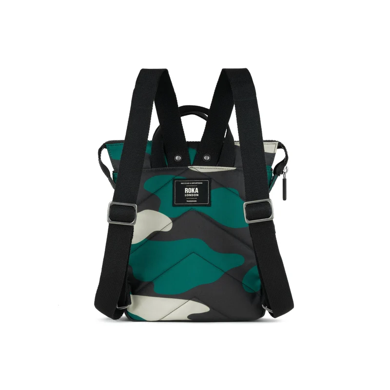ROKA Bantry B Urban Rose Camo Kleine Tasche aus recyceltem Canvas
