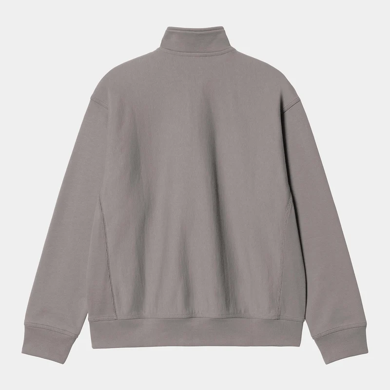 Carhartt WIP Herren Halb-Zip-Reißverschluss American Script Sweatshirt - Yosemite
