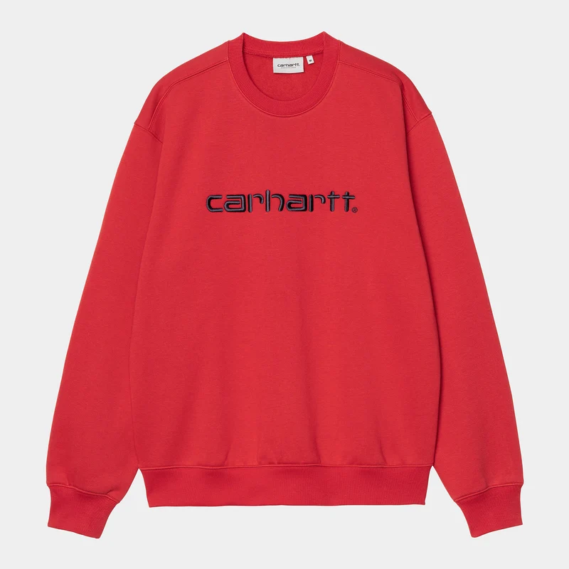 Carhartt WIP Herren Carhartt WIP Sweattop - Kirsche / Space