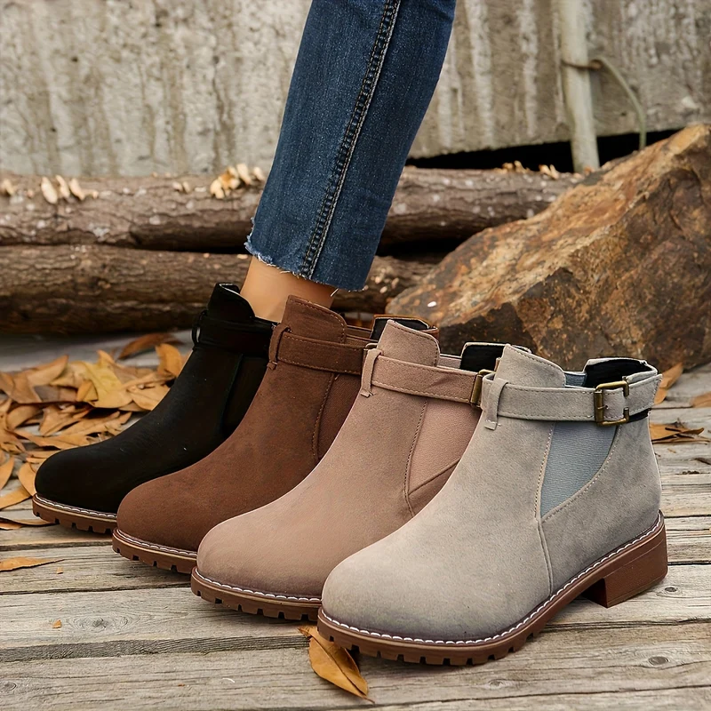 Charlotte | Elegante Und Bequeme Chelsea Stiefeletten