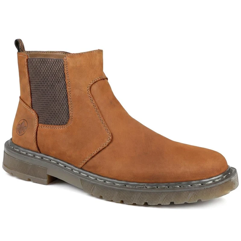 Rieker Smooth Leather Chelsea Boots - RKR43054 / 330 232