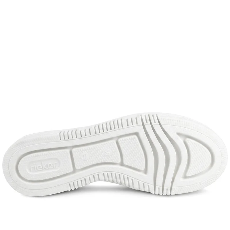 Rieker Zip Fasten Platform Trainers - RKR43029 / 330 195 - Leopard