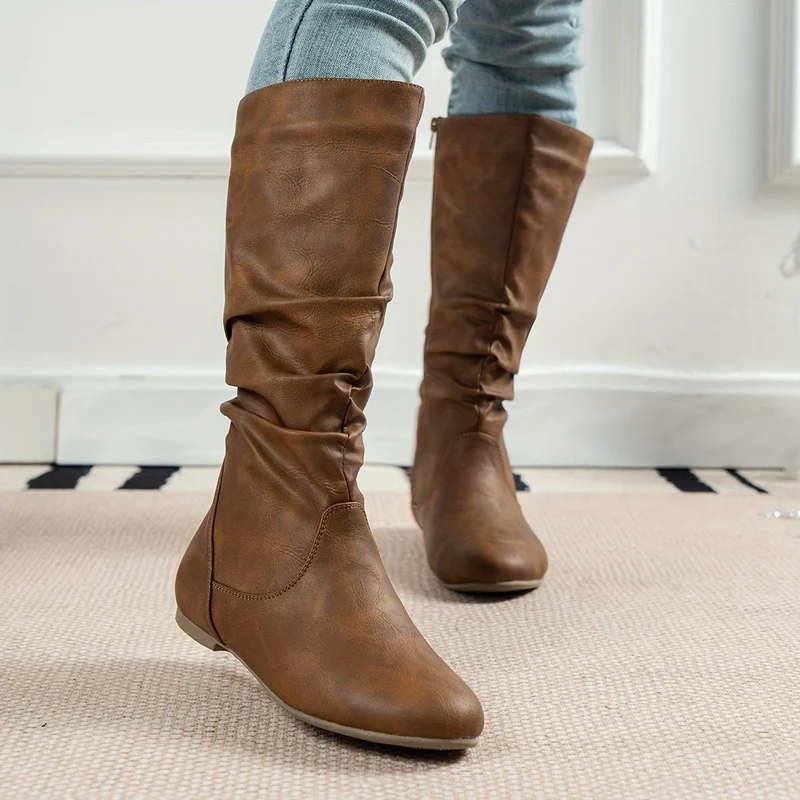 Naomi | Bequeme Kniehohe Stiefel Für Mühelosen Alltagsstil